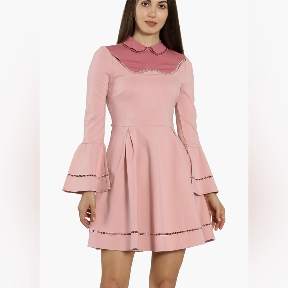 Ted Baker mini Peter Pan collar dress PIPPIY